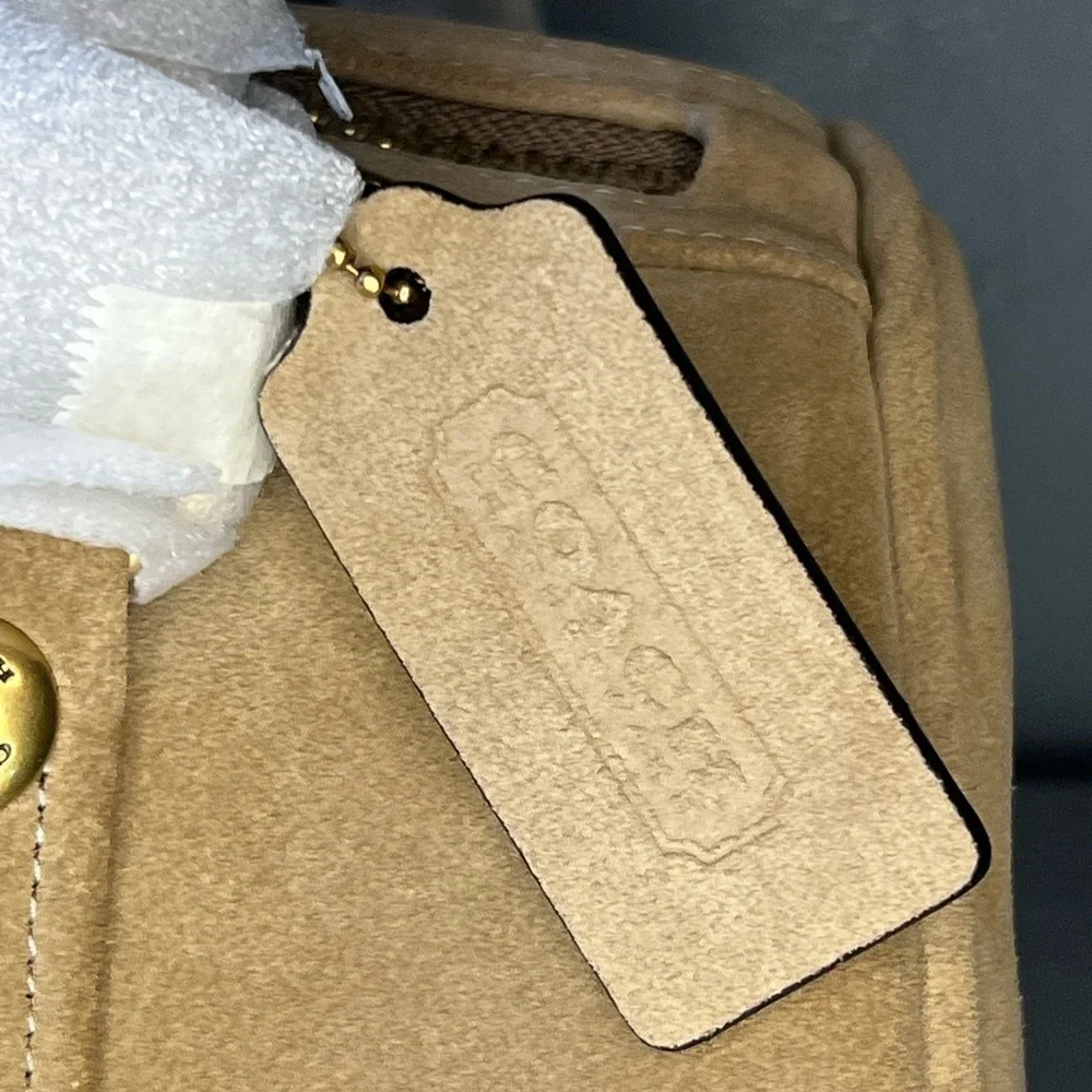 Coach Kisslock Barrel Bag